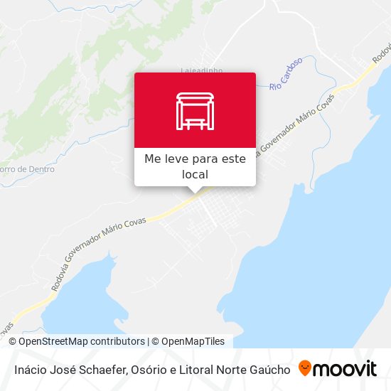 Inácio José Schaefer mapa
