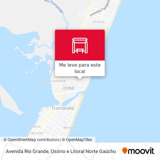 Avenida Rio Grande mapa