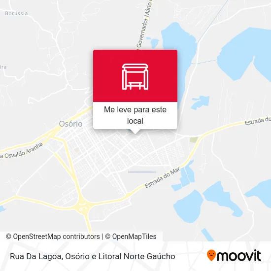 Rua Da Lagoa mapa