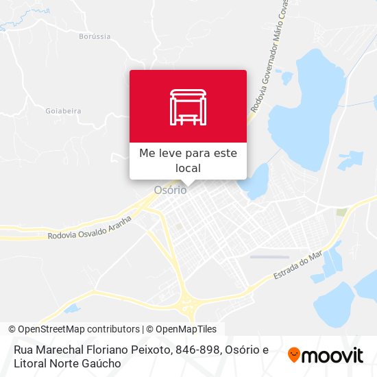 Rua Marechal Floriano Peixoto, 846-898 mapa