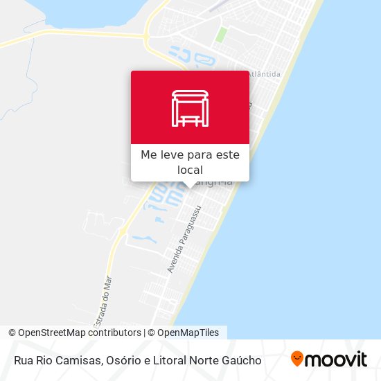 Rua Rio Camisas mapa