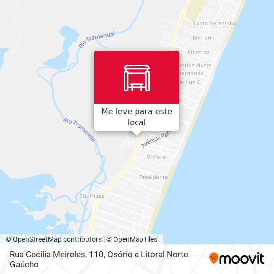 Rua Cecília Meireles, 110 mapa