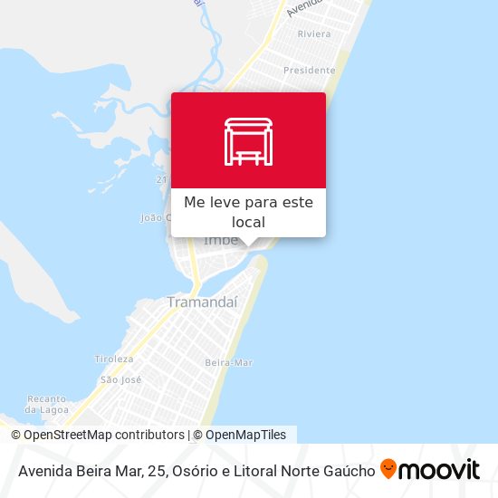 Avenida Beira Mar, 25 mapa