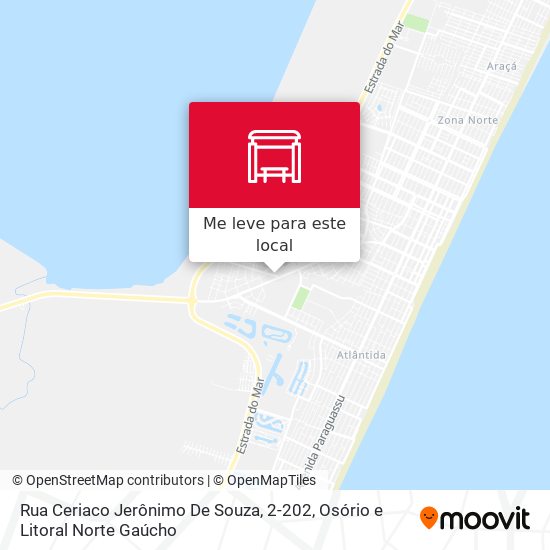 Rua Ceriaco Jerônimo De Souza, 2-202 mapa
