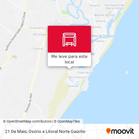 21 De Maio mapa