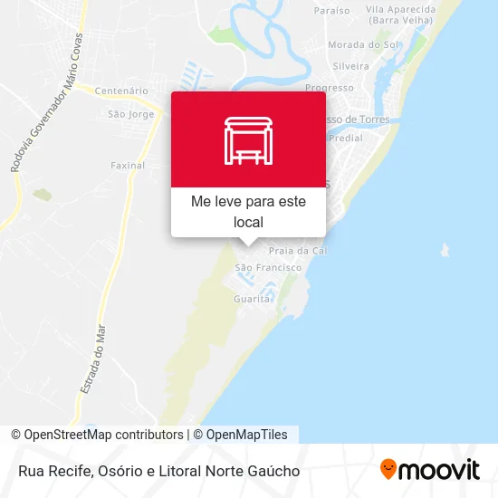 Rua Recife mapa
