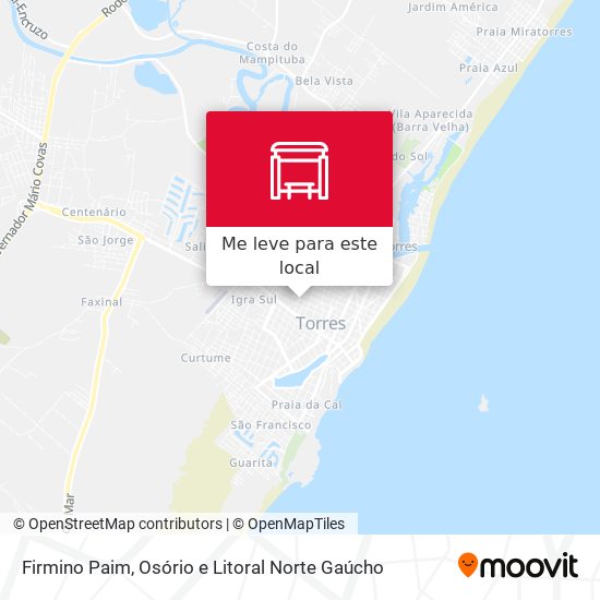 Firmino Paim mapa