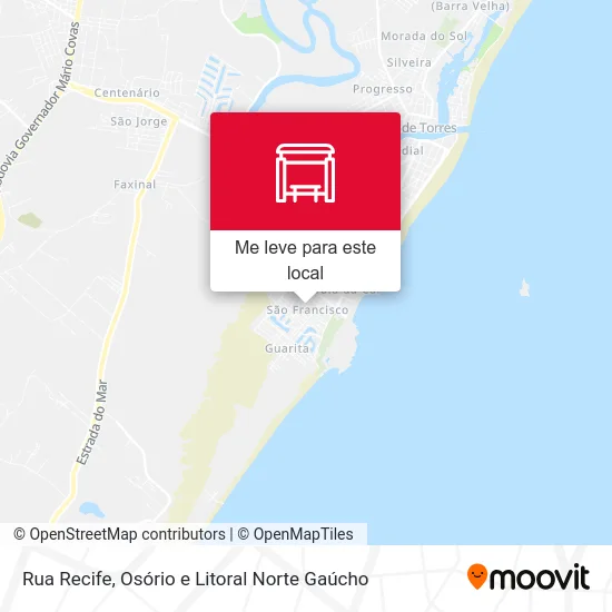 Rua Recife mapa