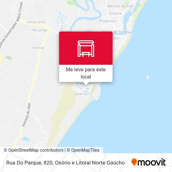 Rua Do Parque, 820 mapa