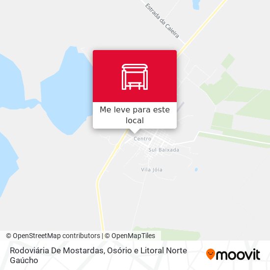 Rodoviária De Mostardas mapa