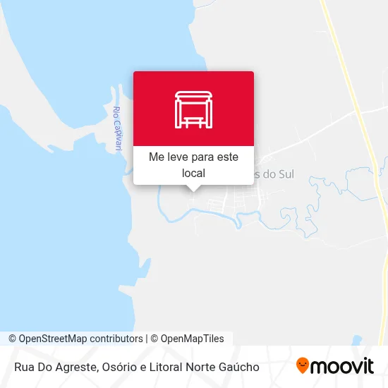 Rua Do Agreste mapa