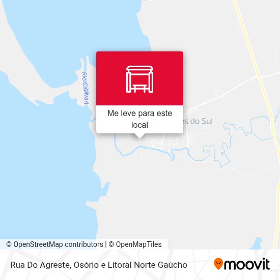 Rua Do Agreste mapa