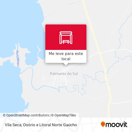 Vila Seca mapa