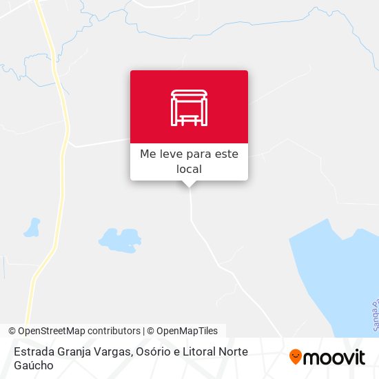 Estrada Granja Vargas mapa