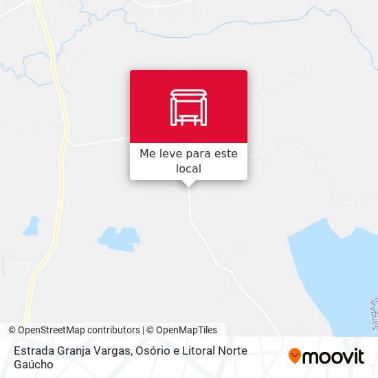 Estrada Granja Vargas mapa