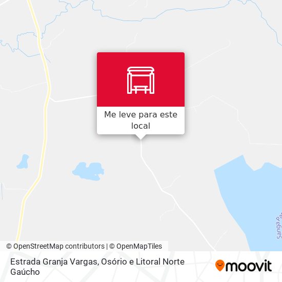 Estrada Granja Vargas mapa