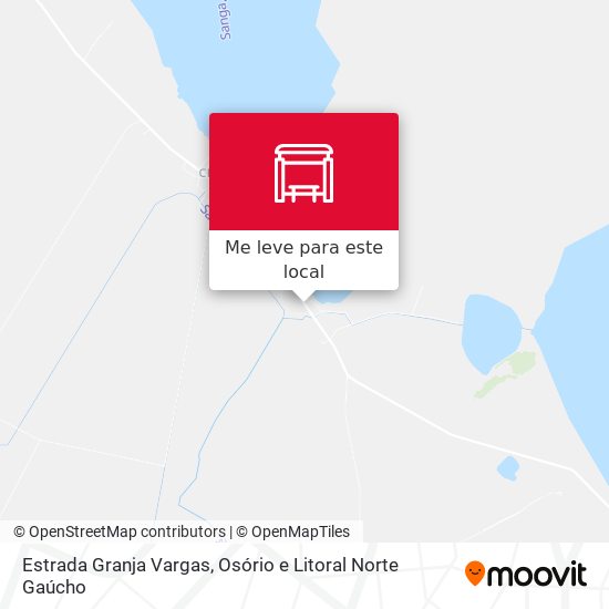 Estrada Granja Vargas mapa