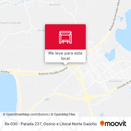 Rs-030 - Parada 237 mapa