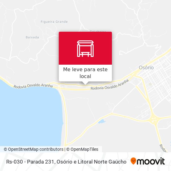 Rs-030 - Parada 231 mapa