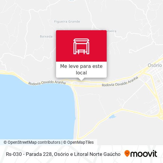 Rs-030 - Parada 228 mapa
