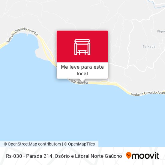 Rs-030 - Parada 214 mapa