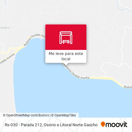 Rs-030 - Parada 212 mapa