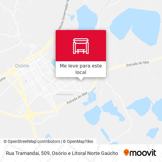 Rua Tramandaí, 509 mapa