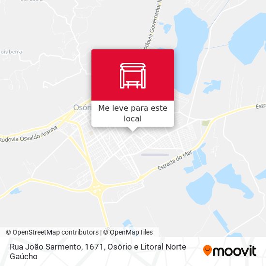 Rua João Sarmento, 1671 mapa