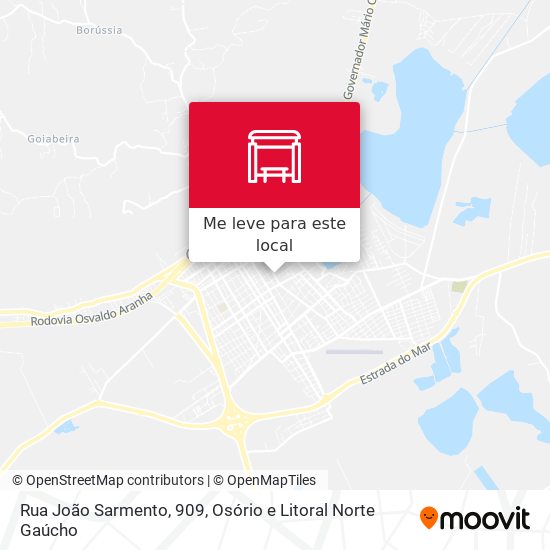 Rua João Sarmento, 909 mapa