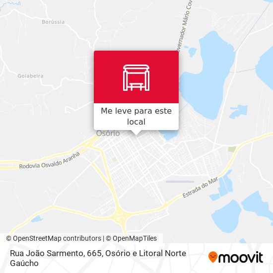 Rua João Sarmento, 665 mapa