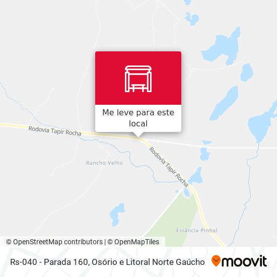 Rs-040 - Parada 160 mapa