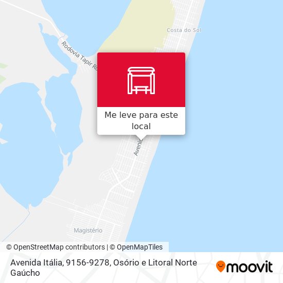 Avenida Itália, 9156-9278 mapa
