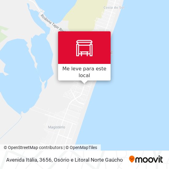 Avenida Itália, 3656 mapa
