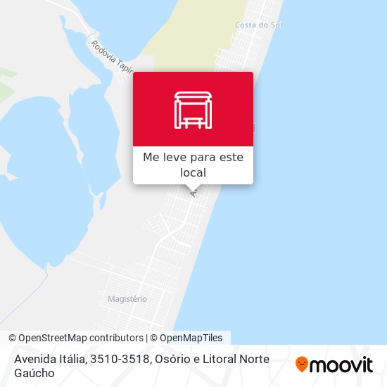 Avenida Itália, 3510-3518 mapa