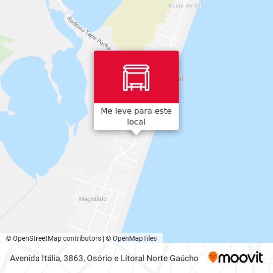 Avenida Itália, 3863 mapa