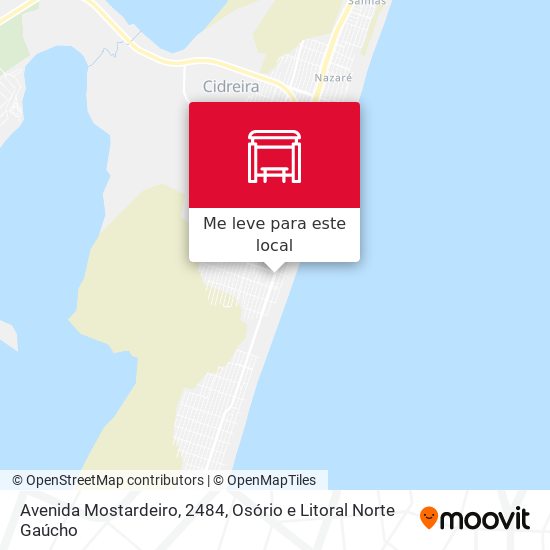 Avenida Mostardeiro, 2484 mapa
