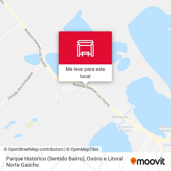 Parque Histórico (Sentido Bairro) mapa