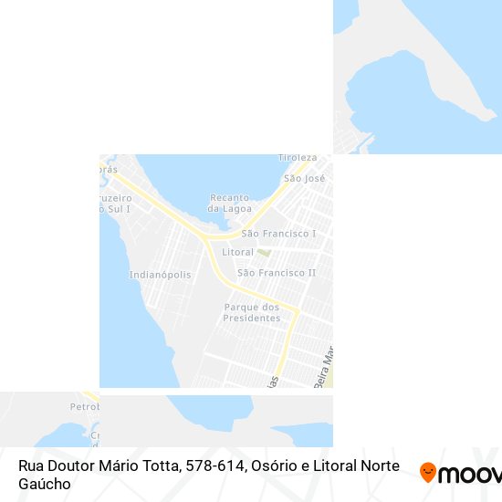 Rua Doutor Mário Totta, 578-614 mapa