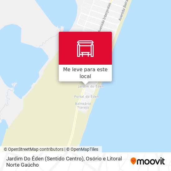 Jardim Do Éden (Sentido Centro) mapa