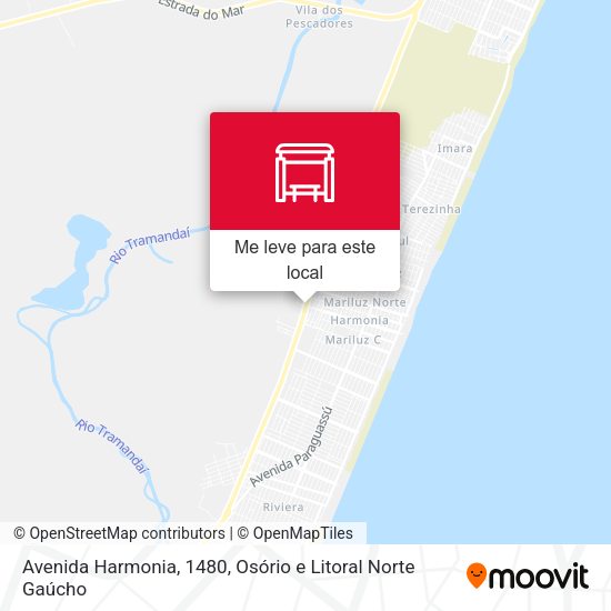 Avenida Harmonia, 1480 mapa