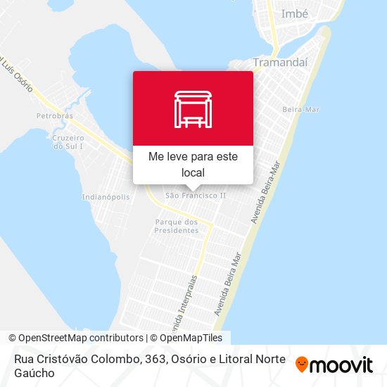 Rua Cristóvão Colombo, 363 mapa