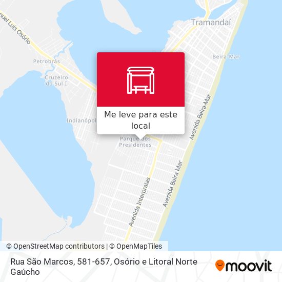 Rua São Marcos, 581-657 mapa