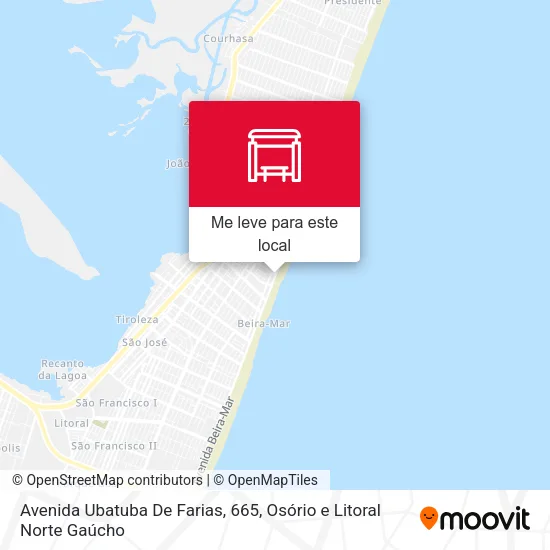Avenida Ubatuba De Farias, 665 mapa