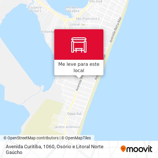 Avenida Curitiba, 1060 mapa