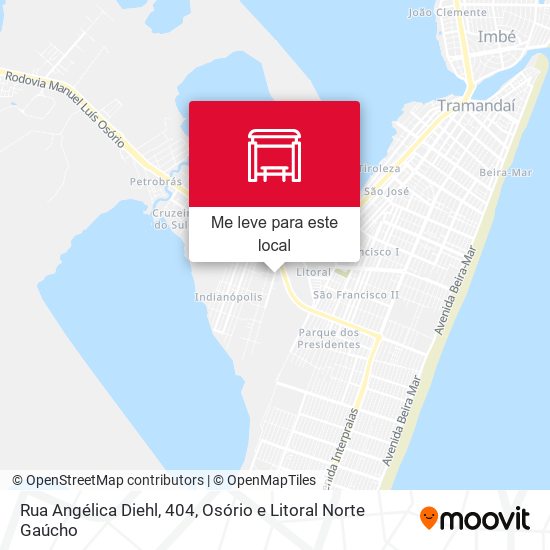 Rua Angélica Diehl, 404 mapa