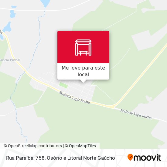 Rua Paraíba, 758 mapa