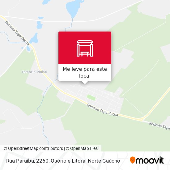 Rua Paraíba, 2260 mapa
