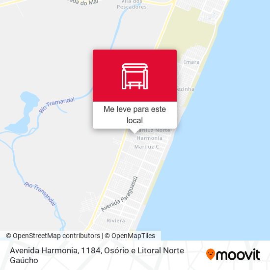 Avenida Harmonia, 1184 mapa