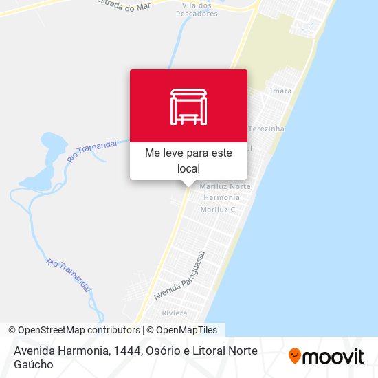 Avenida Harmonia, 1444 mapa