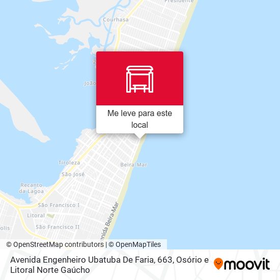 Avenida Engenheiro Ubatuba De Faria, 663 mapa